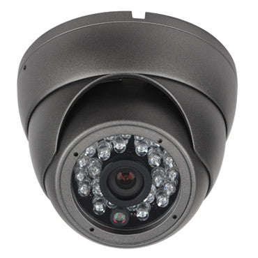 ECO LITE HD 1080P TVI DAY NIGHT WEATHERPROOF IR FIXED LENS DOME CAMERA BLACK