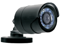 HD 3MP TVI DAY NIGHT WEATHERPROOF IR FIXED LENS BULLET CAMERA BLACK