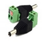 DC MALE POWER CONNECTOR WITH CLIP-ON DESIGN